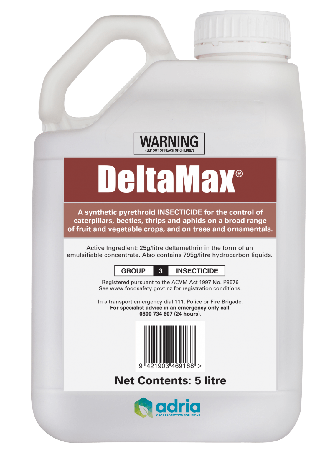 Deltamax® 25EC | Insecticides | Adria | Crop Protection Solution NZ