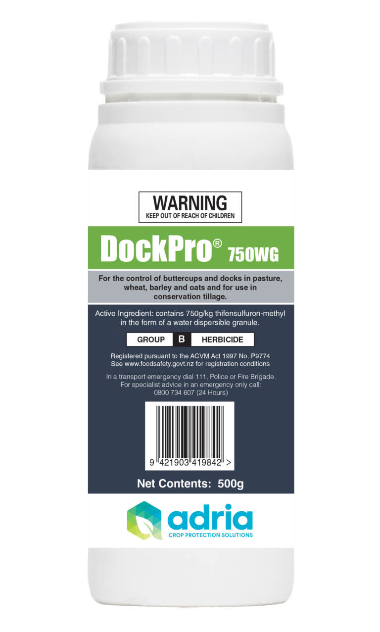 DockPro® 750WG | Herbicides | Adria | Crop Protection Solution NZ