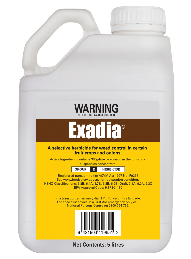 Exadia® Herbicides Adria Crop Protection Solution NZ